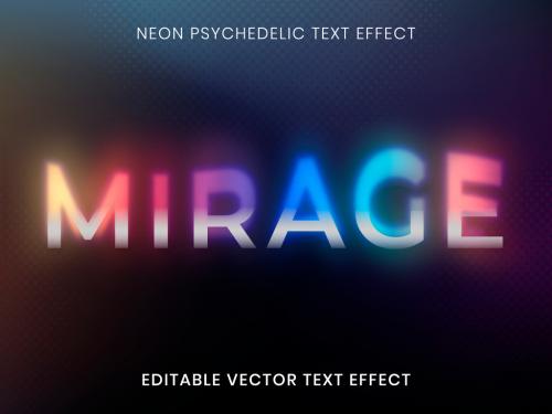 Editable Neon Text Effect Layout - 465401550