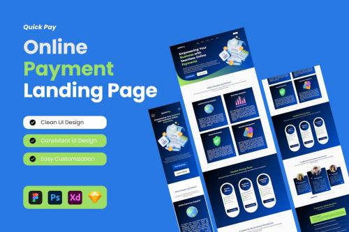 Quick Pay - Online Payment Gateway Landing Page