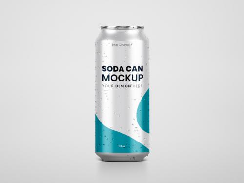 Soda Can Mockup - 466795721