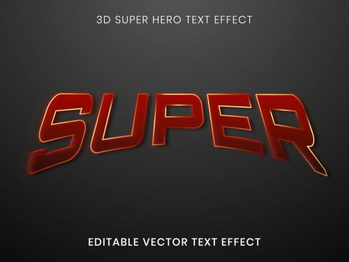 3D Text Effect Layout - 466795749