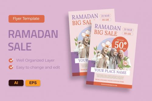 Ramadan Sale Flyer Template