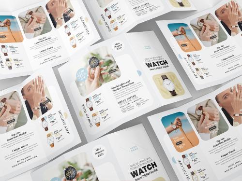 Watch Store Trifold Brochure