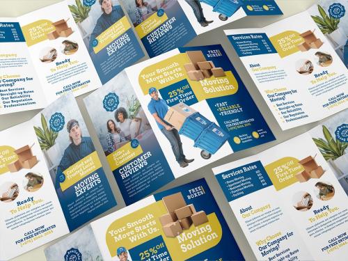 Moving Solution Trifold Brochure