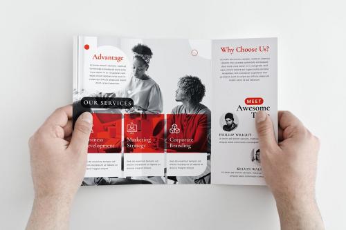 Marketing Agency Trifold Brochure