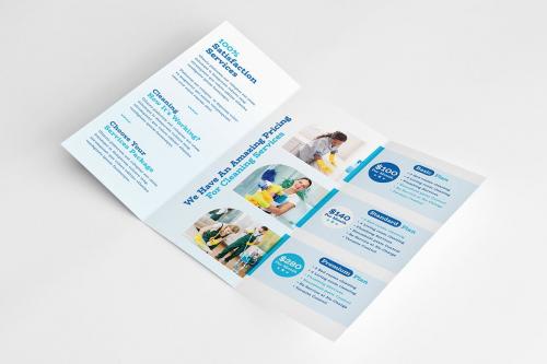 Cleaning Service Trifold Brochure
