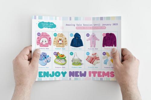 Baby Shop Trifold Brochure