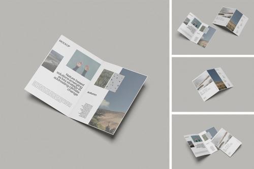 Bi-Fold Brochure Mockup