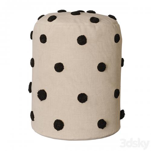 Dot Tufted Pouf by Ferm Living