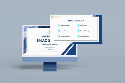 iMac Screen Mockup
