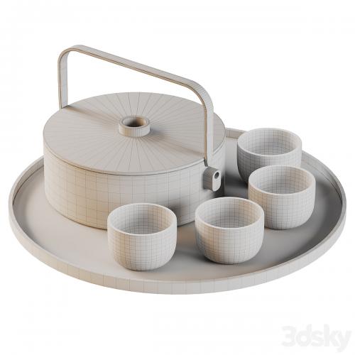 Decorative tea set | Japanese tea set 03