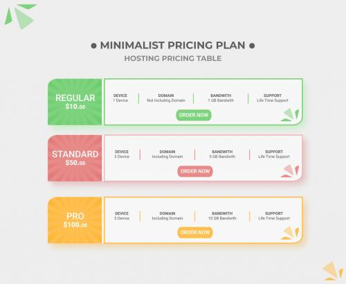 Minimalist Pricing Plane Design Pricing Infographic - 467237330