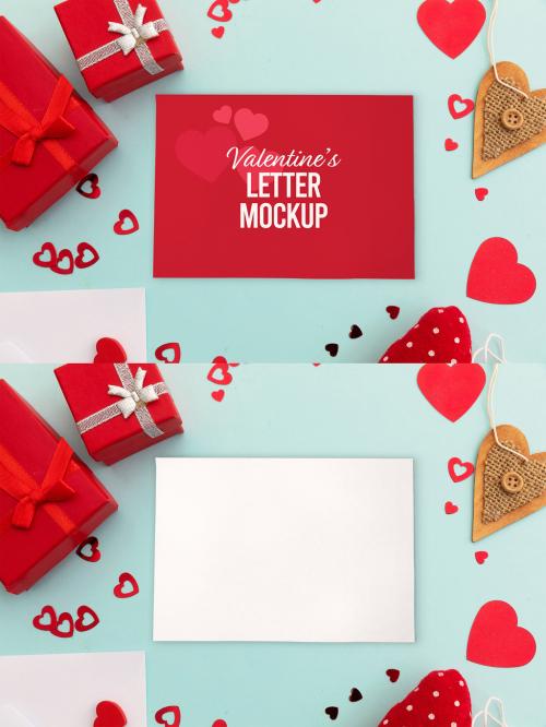 Valentines Card Mockup - 468032176