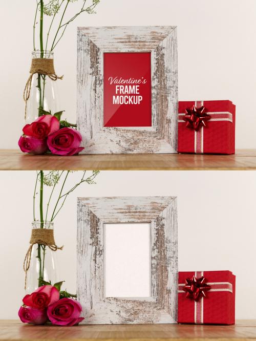 Valentines Frame Mockup - 468032178