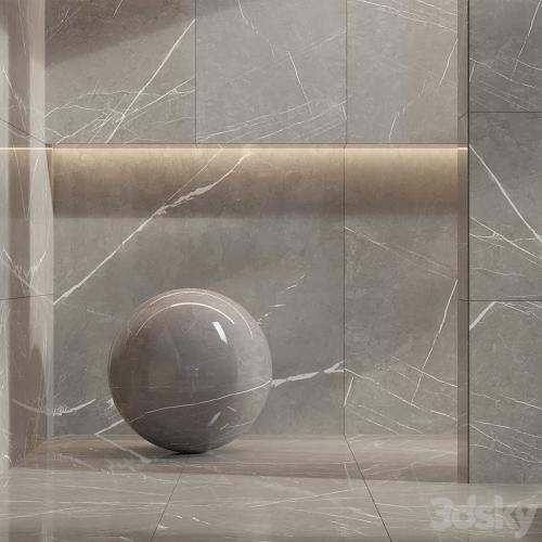 Marble Set 04 - Bundle - 2 Types of Pulpis: Gray and Beige / 4k