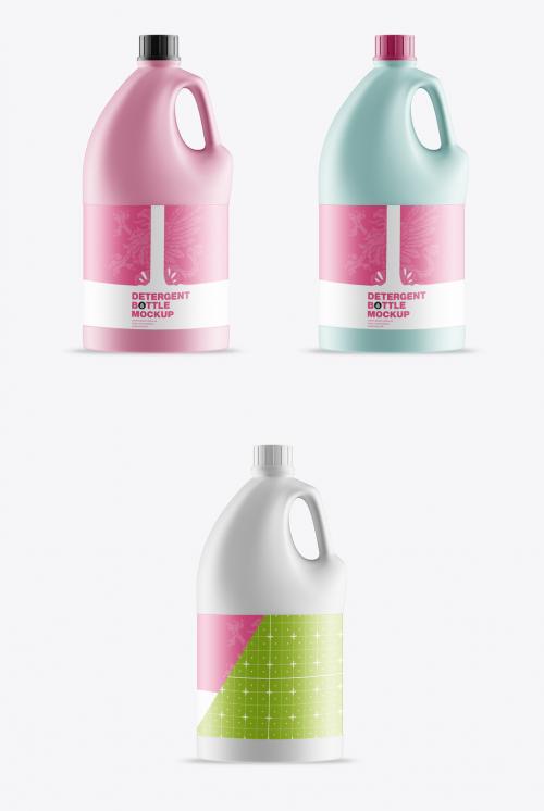 Detergent Bottle Mockup - 468468164