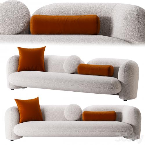 Contemporary Three Seater Sofa by Hessentia