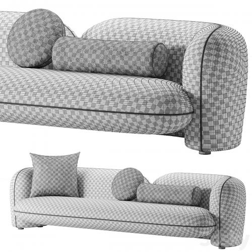 Contemporary Three Seater Sofa by Hessentia
