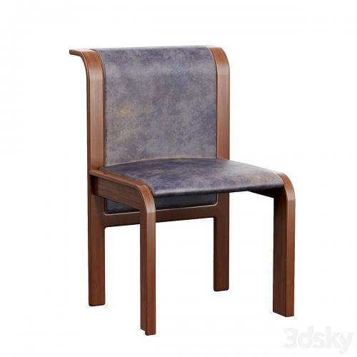 1st DIBS Restaurant Leather Vintage Chair