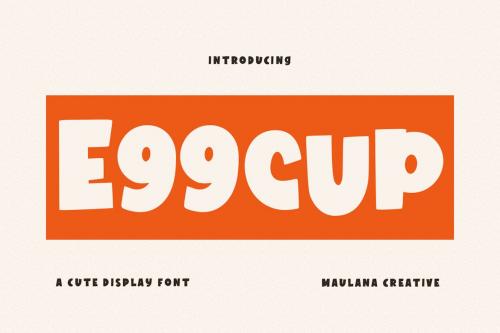 Eggcup Cute Display Font