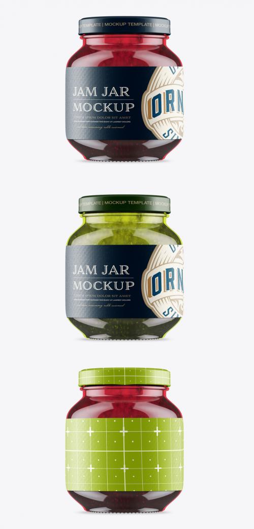 Jam Jar Mockup - 470002814