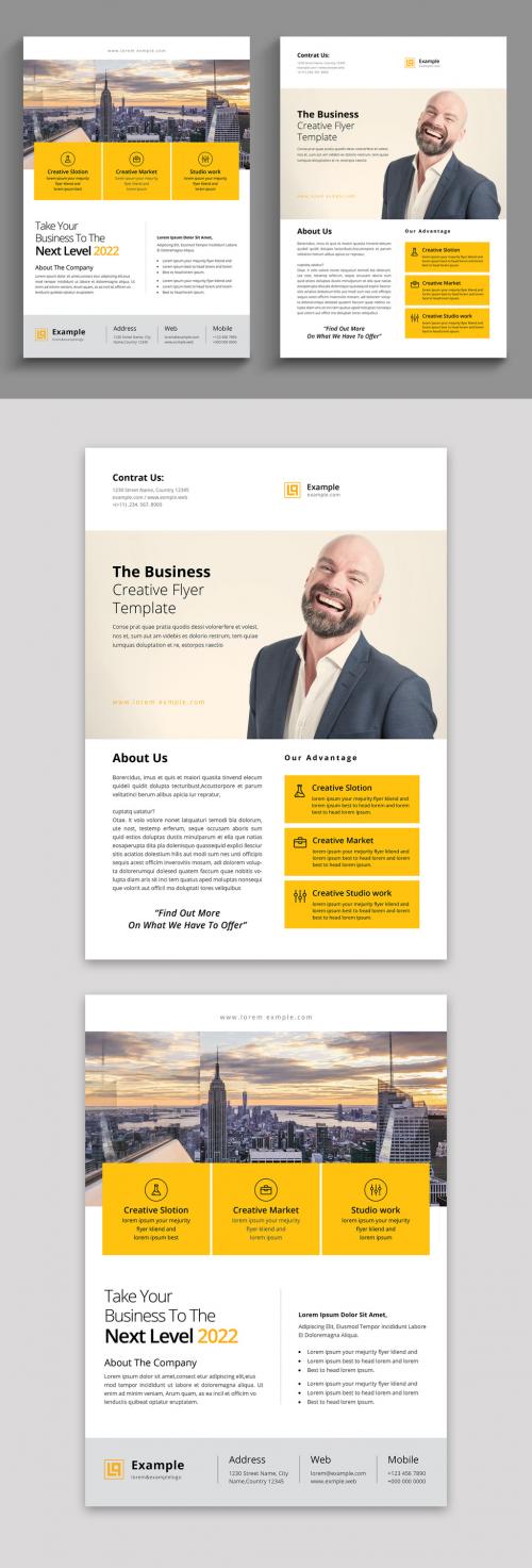 Corporate Flyer Layout - 470735016