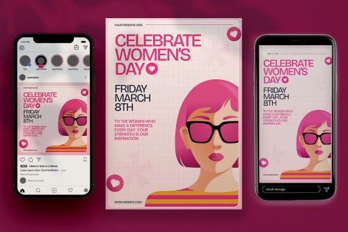 Llene - International Women's Day Flyer Set