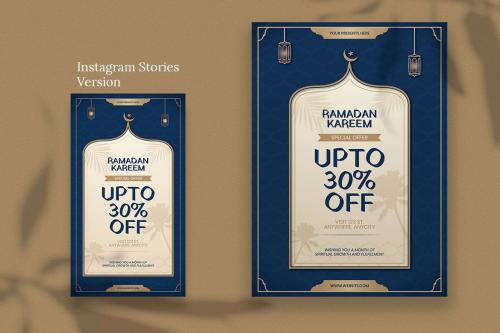 Jumat - Ramadan Kareem Flyer Set