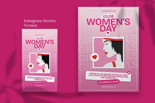 Hilla - International Women's Day Flyer Set