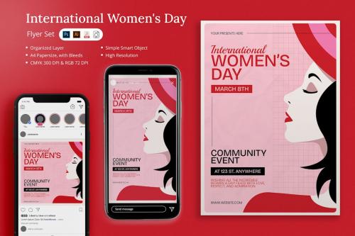 Gian - International Women's Day Flyer Set