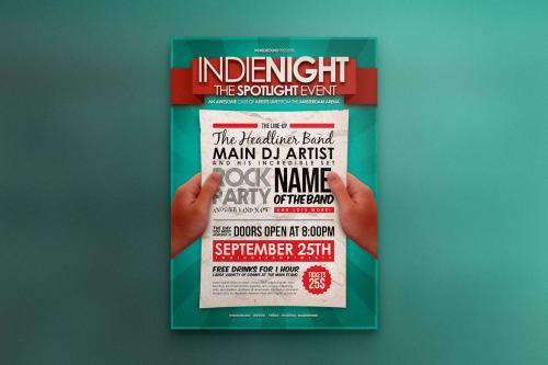 Indie Flyer/Poster Vol. 10