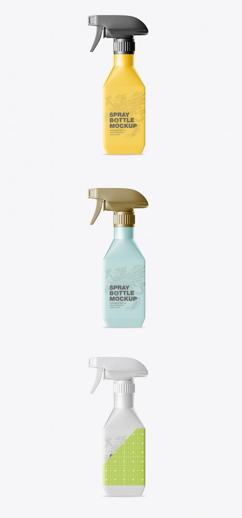 Spray Bottle Mockup - 470947971