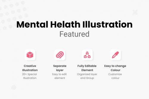 Mental Health Illustrations Collections