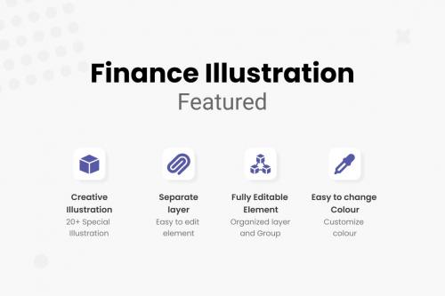 Finance Illustrations Collections