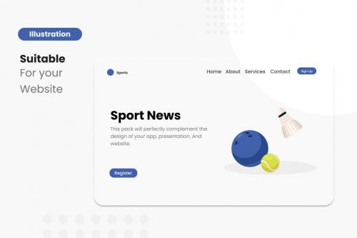 Object Sport Ball Illustrations Collections