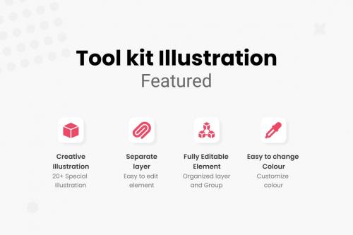 Object Tool Kit Illustration Collections