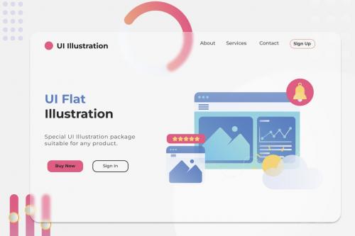 User Interface Illustrations Collections