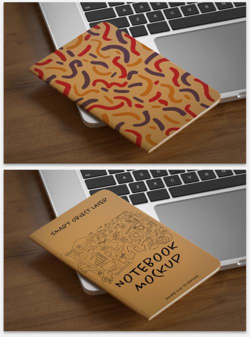 Mockup of a Notebook - 472107185