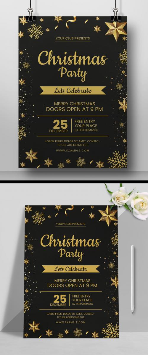 Christmas Party Layout Design - 472108083