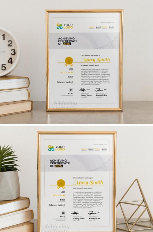 Yellow Certificate - 472503490