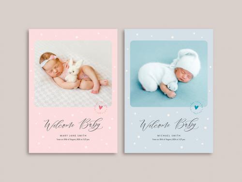 Baby Announcement Cards - 472503593