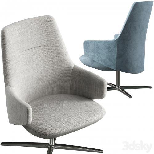 Lounge armchair LD Seating Melody ML-L