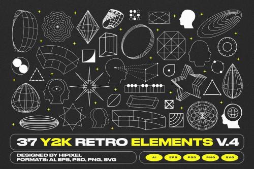 Y2K Retro Elements V.4