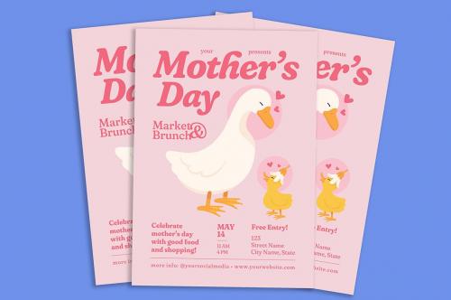 Modern Mother's Day Flyer