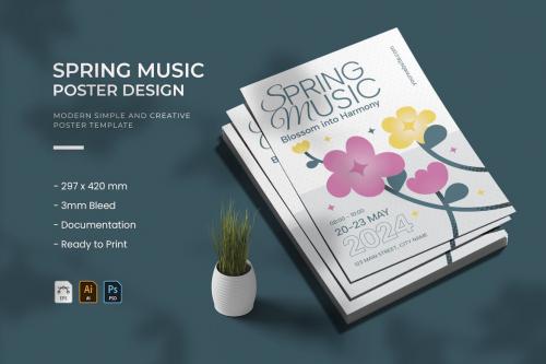 Spring Music Fest - Poster Template