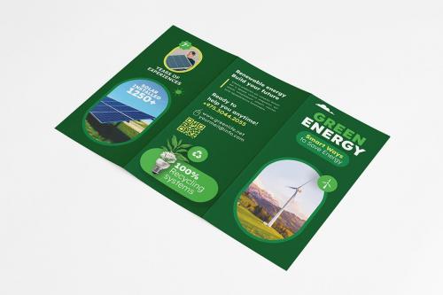 Solar Energy Trifold Brochure