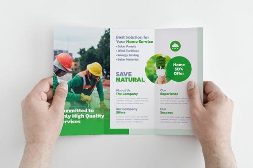 Green Energy Trifold Brochure