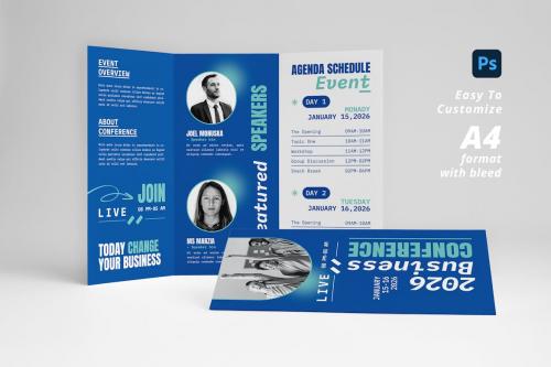Conference Trifold Brochure