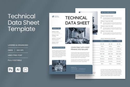 Technical Data Sheet Template