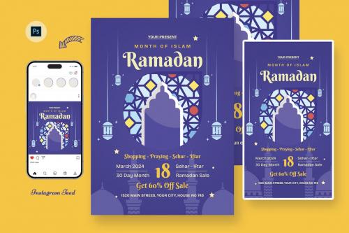 Recognising Ramadan Kareem Flyer Template