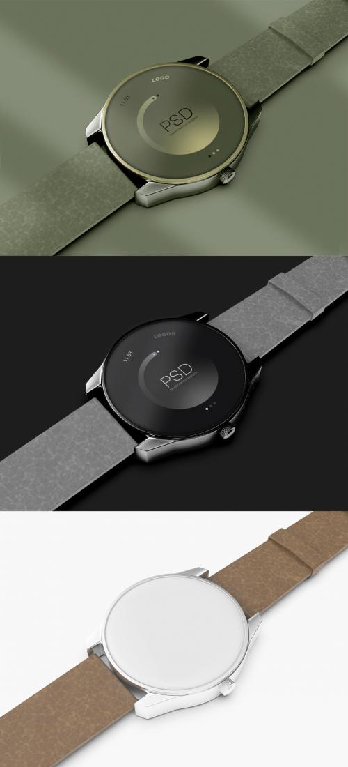3D Minimal Smartwatch Mockup - 473154673